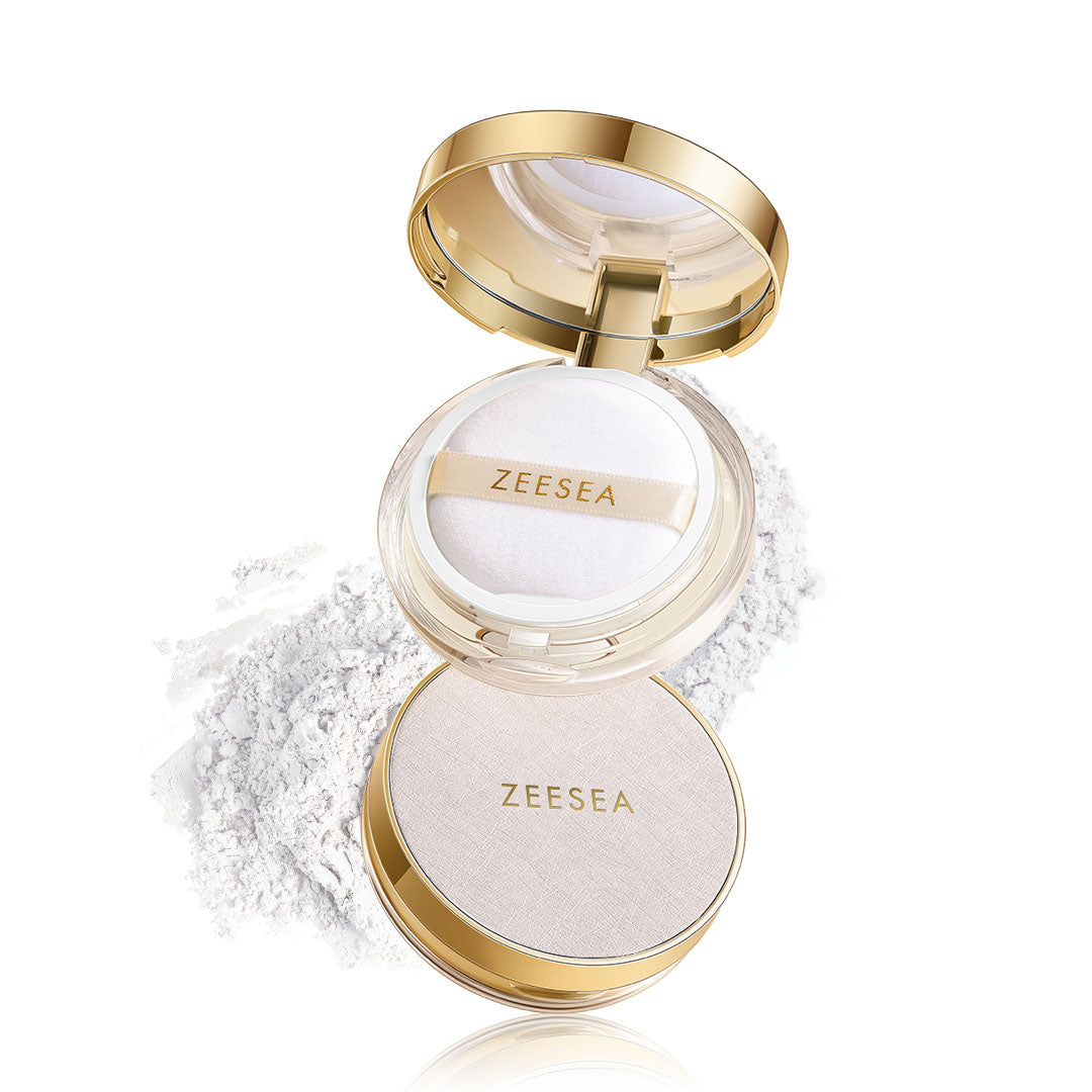 ZEESEA Silky Velvet Loose Powder - Oil Control & Matte Finish Makeup Setting Powder for Face | Perfect for Daily Wear & Special Occasions