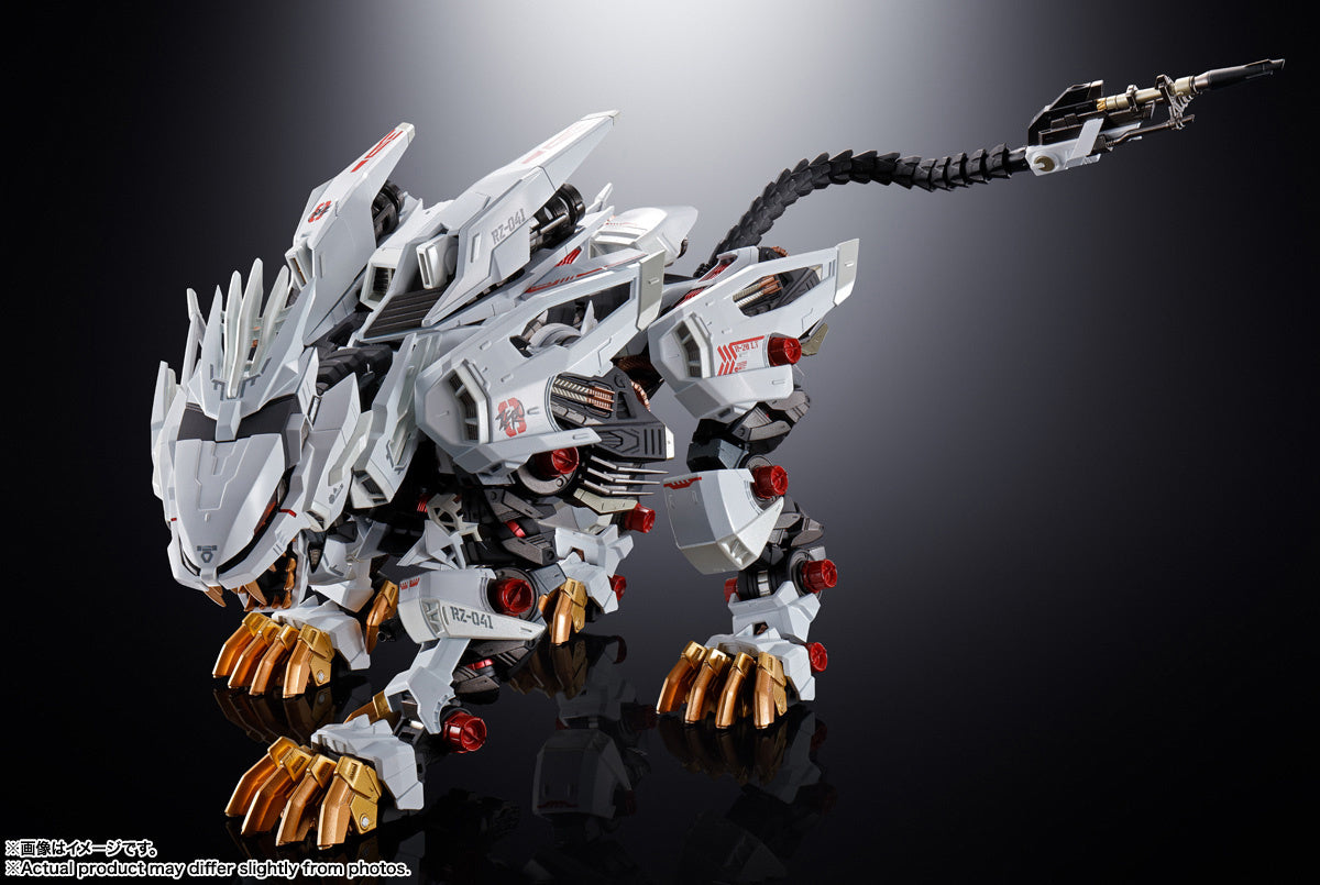 Bandai Chogokin Zoids New Century/Zero Liger Zero Action Figure - Collectible Anime Robot Model Toy for Display & Play - Perfect for Anime Fans, Collectors & Gift Giving
