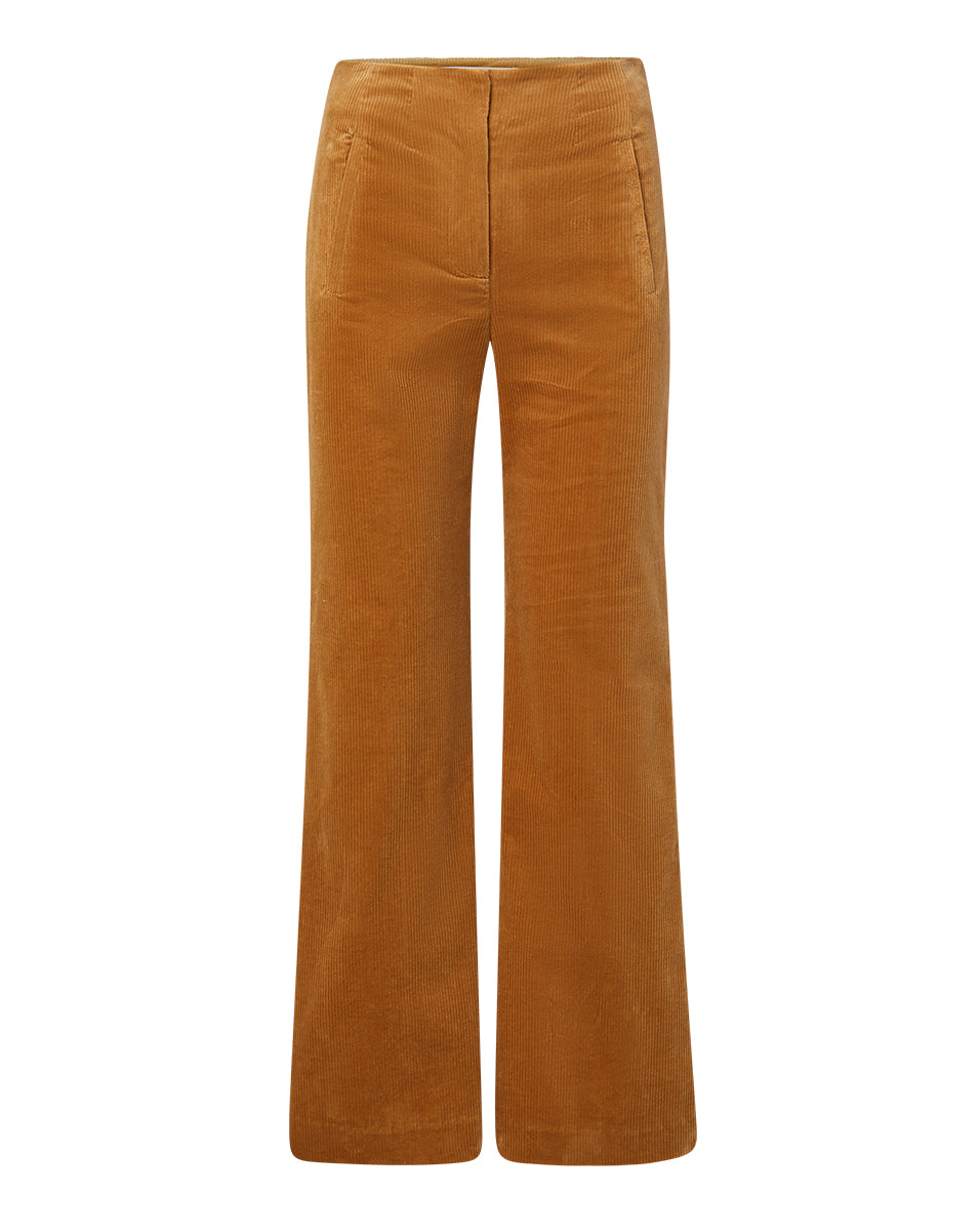 Stylish Dova Corduroy Pants for Women - Comfortable Stretch Fit Casual Trousers - Perfect for Office, Travel & Everyday Wear
