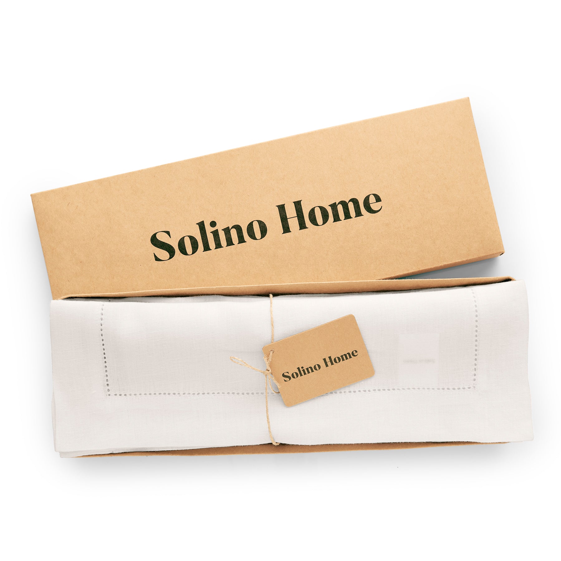 Sonoma Hemstitch Placemats Set of 4 - Premium Cotton Table Mats for Dining - Perfect for Dinner Parties, Holiday Meals & Home Decor