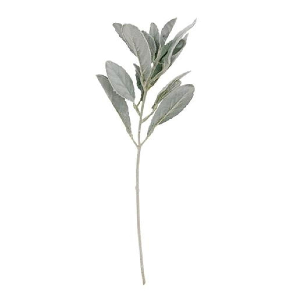Frosted Lamb's Ear Pick - Elegant Floral Arrangement Tool for Wedding Bouquets, DIY Crafts, and Home Decor