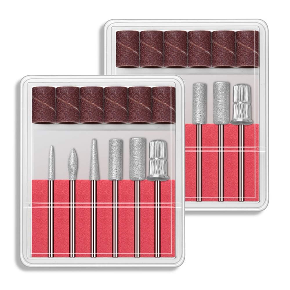 Professional Nail Drill Bits Set - 6 PCS 3/32