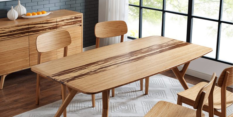 Greenington Solid Bamboo Azara Sideboard - Modern Bamboo Buffet Cabinet for Dining Room, Living Room & Entryway Storage