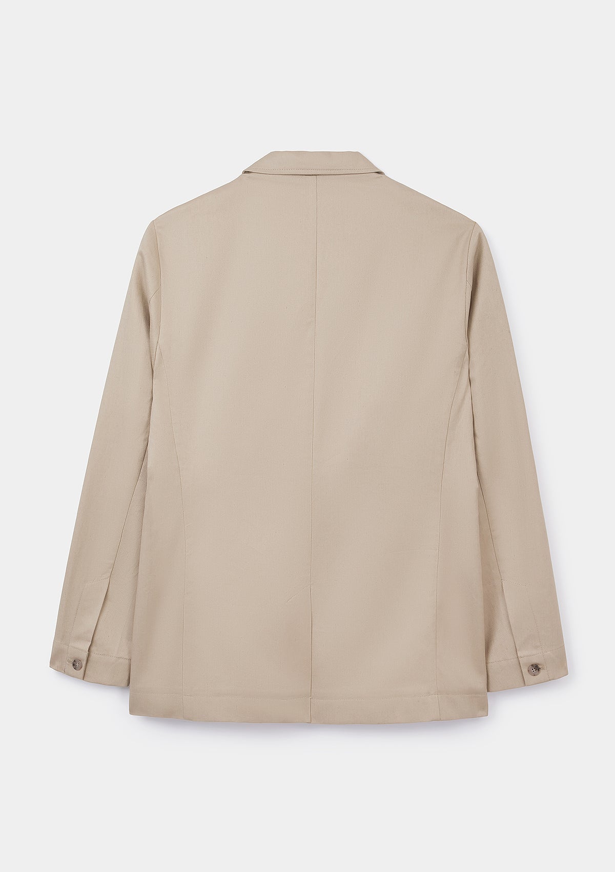 Beige Cotton Linen Blazer for Women - Lightweight Summer Business Casual Jacket - Perfect for Office, Weddings & Outdoor Events