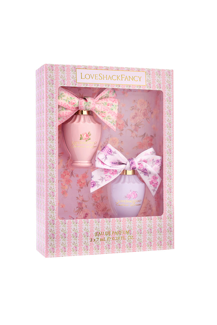 Mini Forever In Love & Endless Dreams Eau De Parfum Set - Luxury Women's Perfume Gift Set for Romantic Dates & Special Occasions
