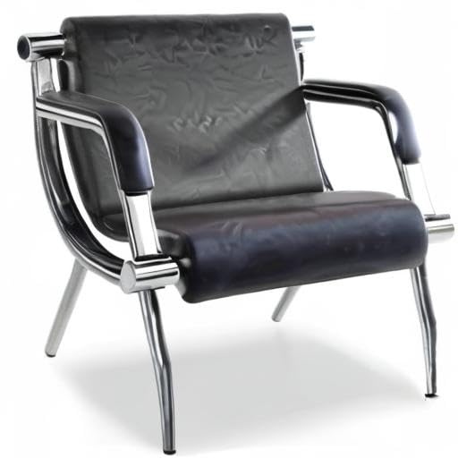 Premium PU Leather Waiting Room Chairs with Armrests - Modern Lobby, Conference & Reception Seating for Office, Clinic, Airport, Hospital, Salon & Bank (Set of 2, Black) - Perfect for Professional Spaces & High-Traffic Areas