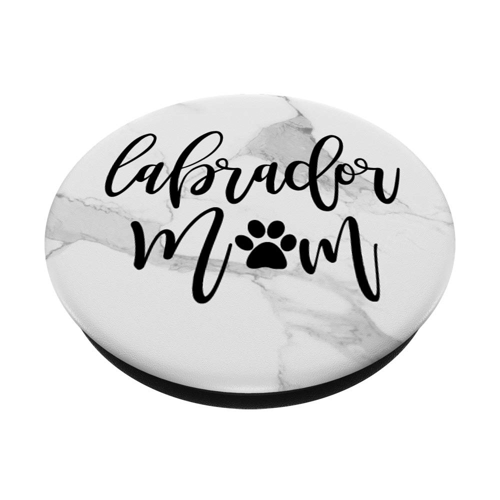 Labrador Retriever Mom PopSockets PopGrip - Swappable Phone Grip for iPhone & Android | Perfect Gift for Dog Lovers & Labrador Owners | Use for Phones, Tablets, and Daily Commute