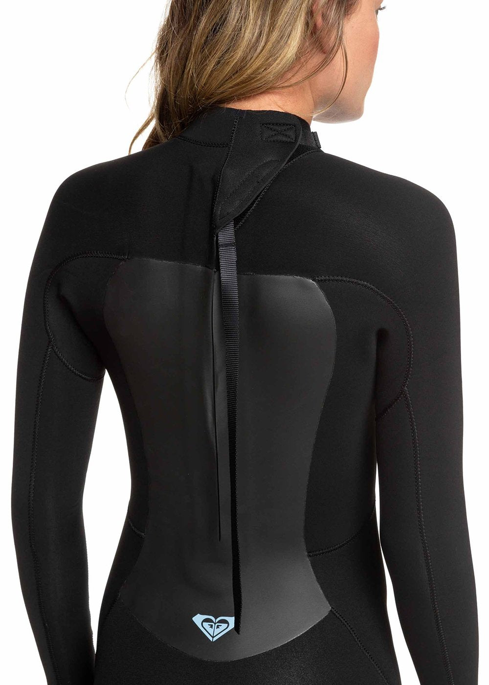 Roxy Women's Prologue 4/3mm Back Zip Full Wetsuit for Surfing, Diving & Water Sports - Thermal Neoprene Swimsuit with Comfort Fit