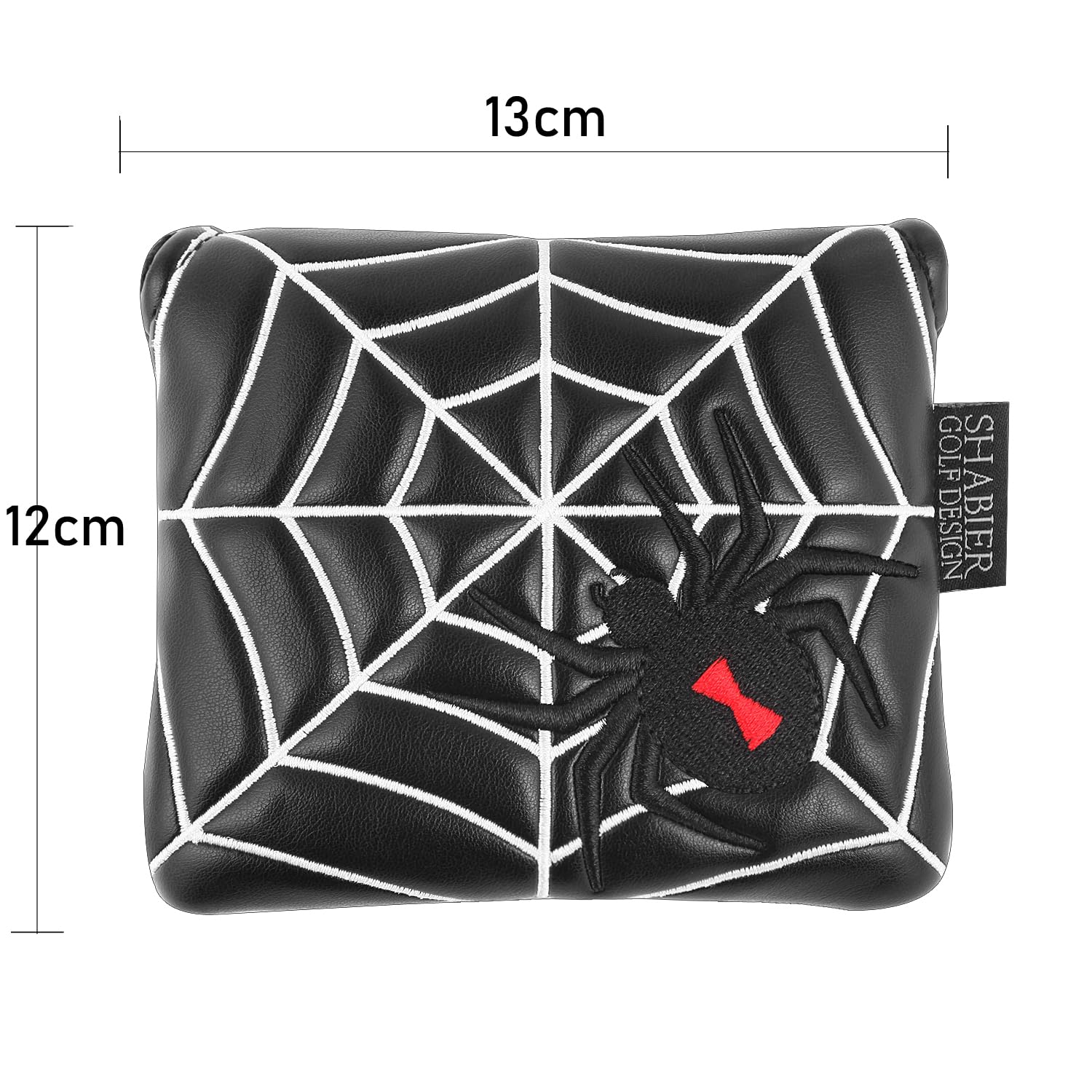 Premium SHABIER Golf Large Square Mallet Putter with Magnetic Closure - Compatible with Taylormade Spider Putter | Perfect for Practice & Tournament Play | Improves Putting Accuracy on Greens