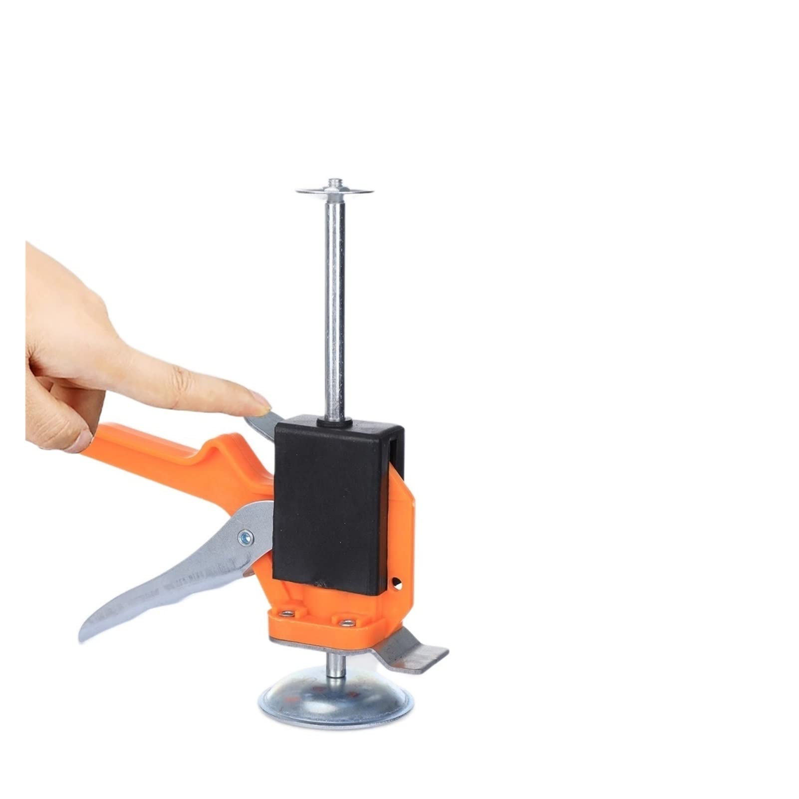 Heavy Duty Adjustable Cabinet Jack Tool - Ergonomic Arm Lifter for Labor Saving Panel Leveling & Height Adjustment - Perfect for DIY Home Improvement, Cabinet Installation, and Woodworking Projects