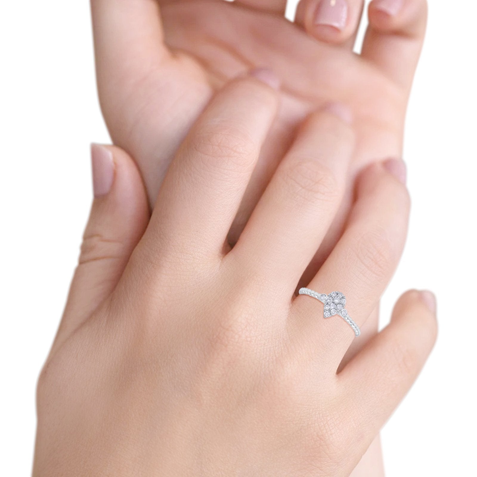 14K Gold 0.26ct Pear 8.2mm G SI Diamond Solitaire Ring for Engagement Wedding Promise - Perfect for Proposals, Anniversaries & Special Occasions