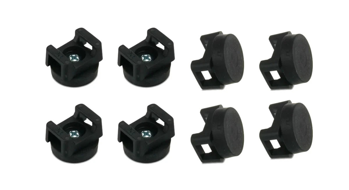 8 Pack Magnetic Wire Holders - Strong Neodymium Cable Clips for Desk Organization - Perfect for Home Office, Kitchen, Workshop & Electronics Management