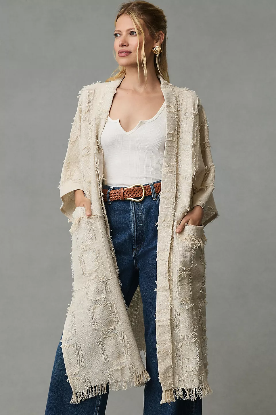 Stylish Long Jacket for Women - Trendy Outerwear for Fall & Winter - Perfect for Casual Wear, Office & Outdoor Activities