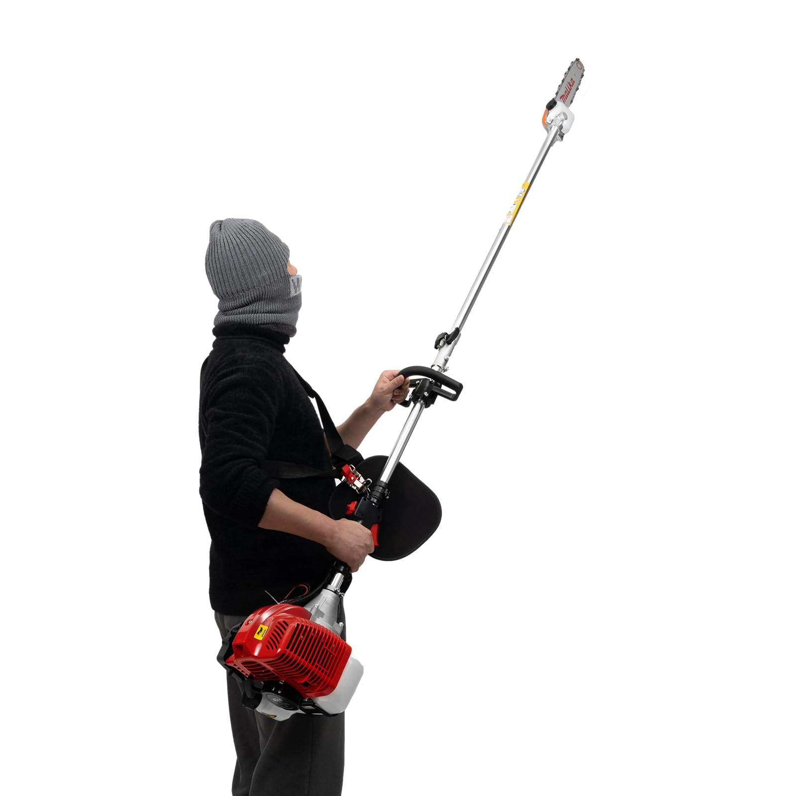 43CC 2-Stroke Gas Pole Chainsaw - 12