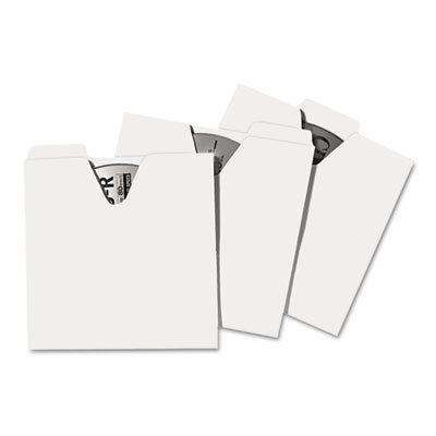 2-Pack CD File Folders - 100 Sleeves per Pack | Organize Music, Documents & Media Storage | Perfect for Home, Office & School Use