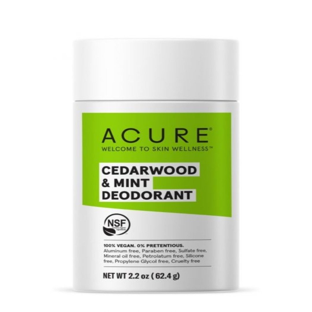 Natural Cedarwood & Mint Deodorant for Men & Women - Aluminum-Free, Long-Lasting Odor Protection - Perfect for Gym, Work & Outdoor Activities