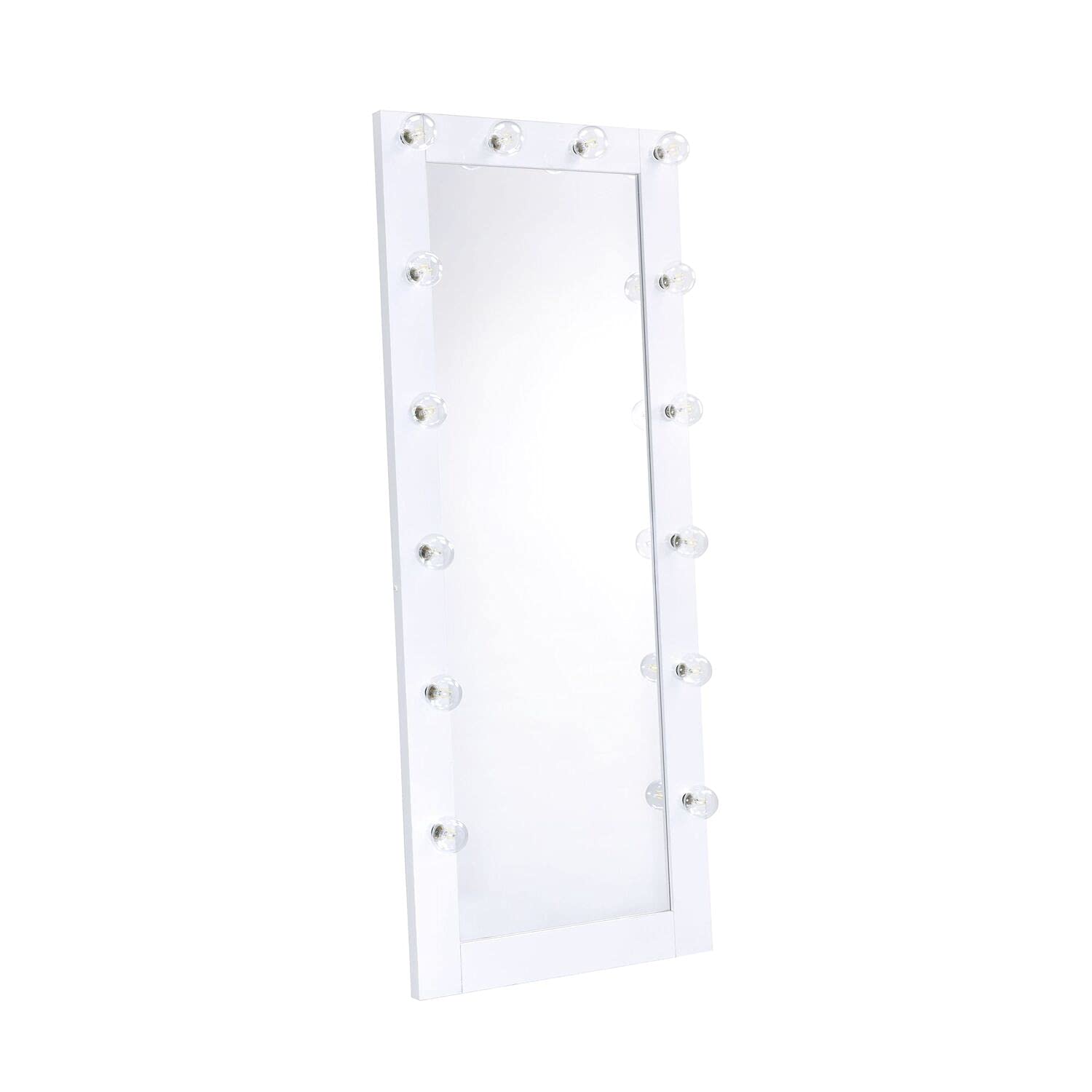 Picket House Furnishings Belle Floor Mirror - Full Length Standing Mirror with Wooden Frame for Bedroom, Living Room & Entryway Decor | Home & Office Use