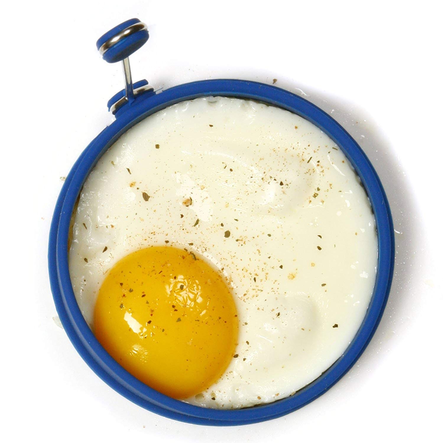 Norpro Grip-EZ Flexible Pancake Spatula with Silicone Round Pancake & Egg Rings (2-Piece Set) - Perfect for Breakfast Cooking, Flipping Pancakes, Eggs, and Burgers on Nonstick Pans