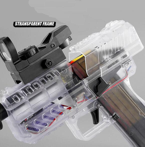 BoHan BH2021 Electric Automatic Foam Dart Blaster Toy Gun - High Performance Foam Dart Shooter for Kids & Adults - Perfect for Outdoor Play, Nerf Battles, Backyard Games & Team Competitions