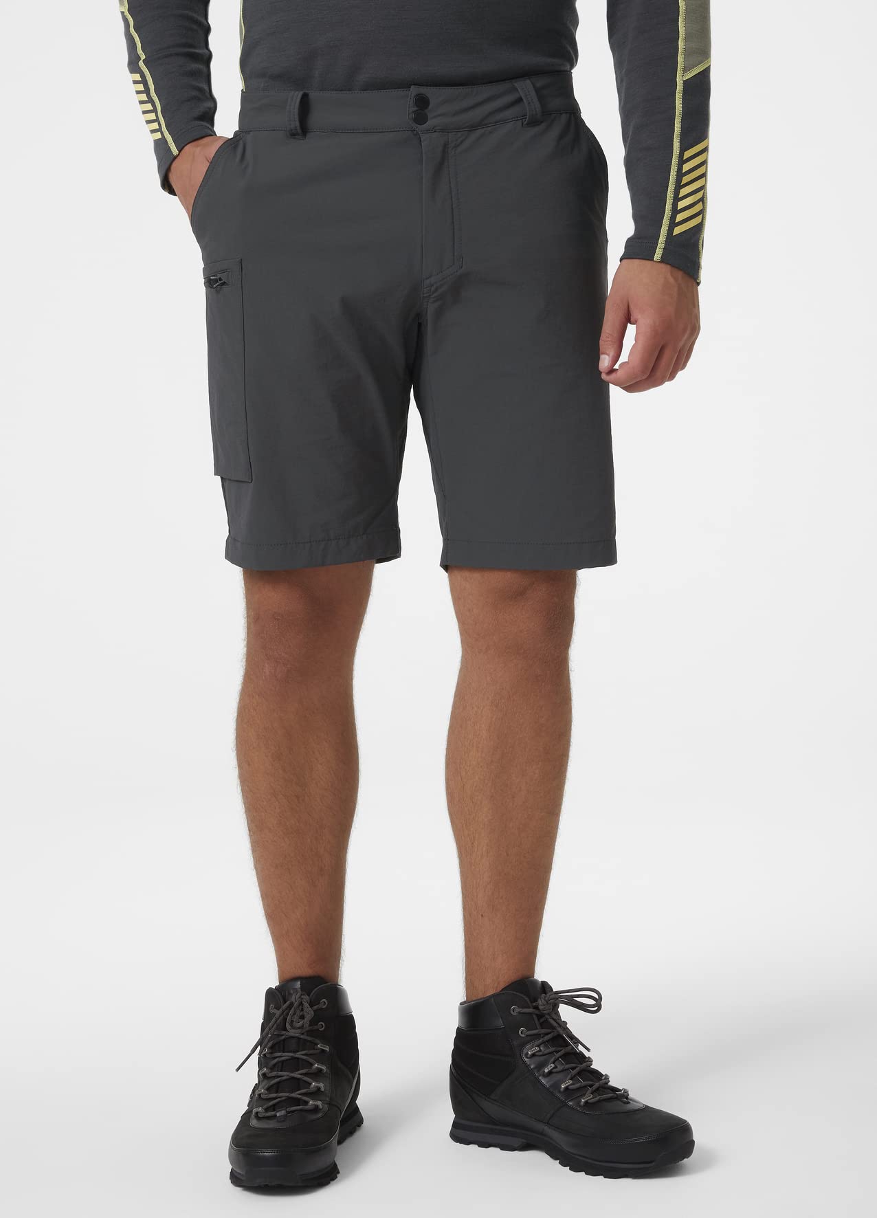 Helly-Hansen Men's Brono Waterproof Softshell Shorts - Lightweight, Windproof Hiking & Outdoor Adventure Pants for Men