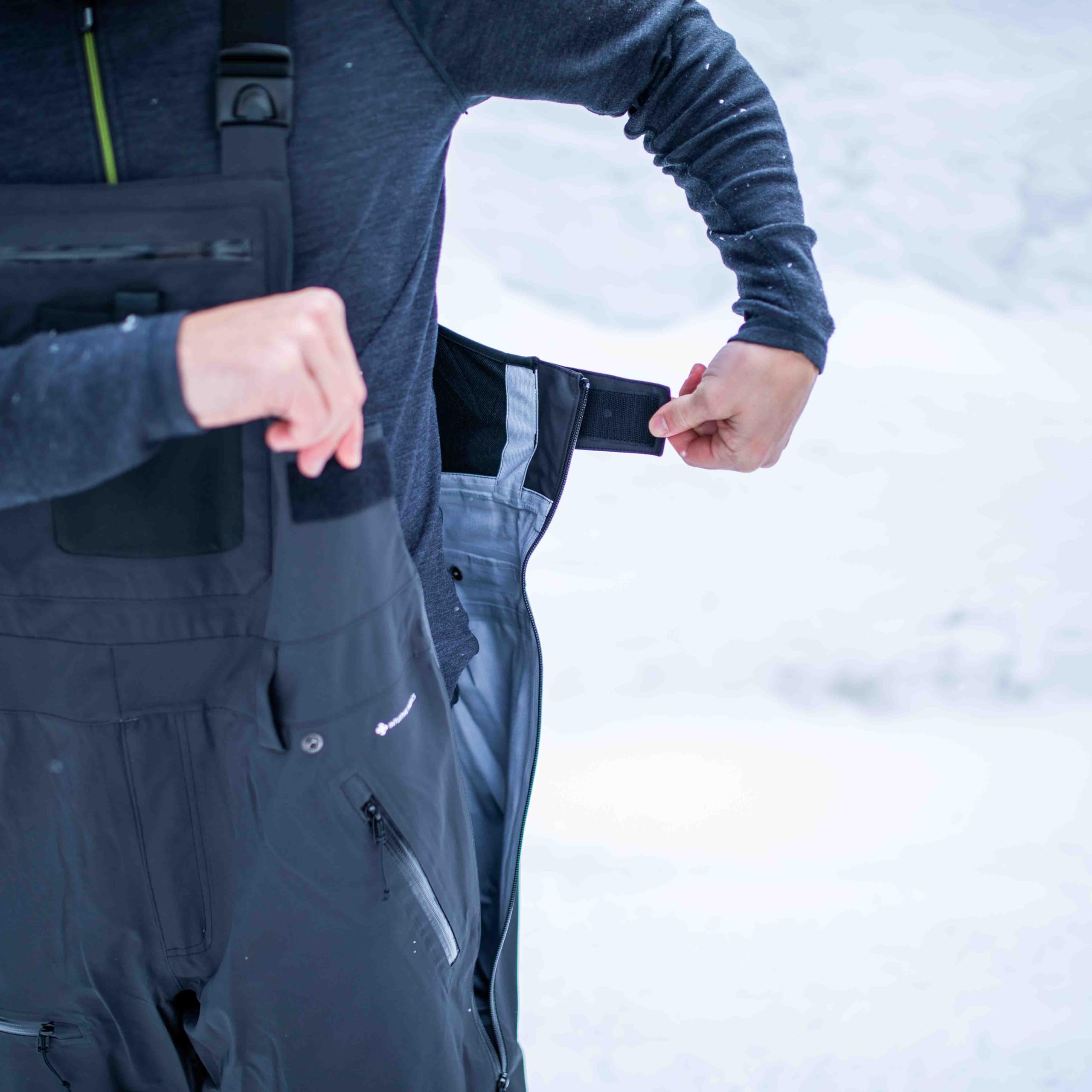 Flylow Men's Baker Bib Ski Pants - Waterproof, Breathable Snow Bib Overalls for Skiing & Snowboarding - Durable Winter Gear for Men