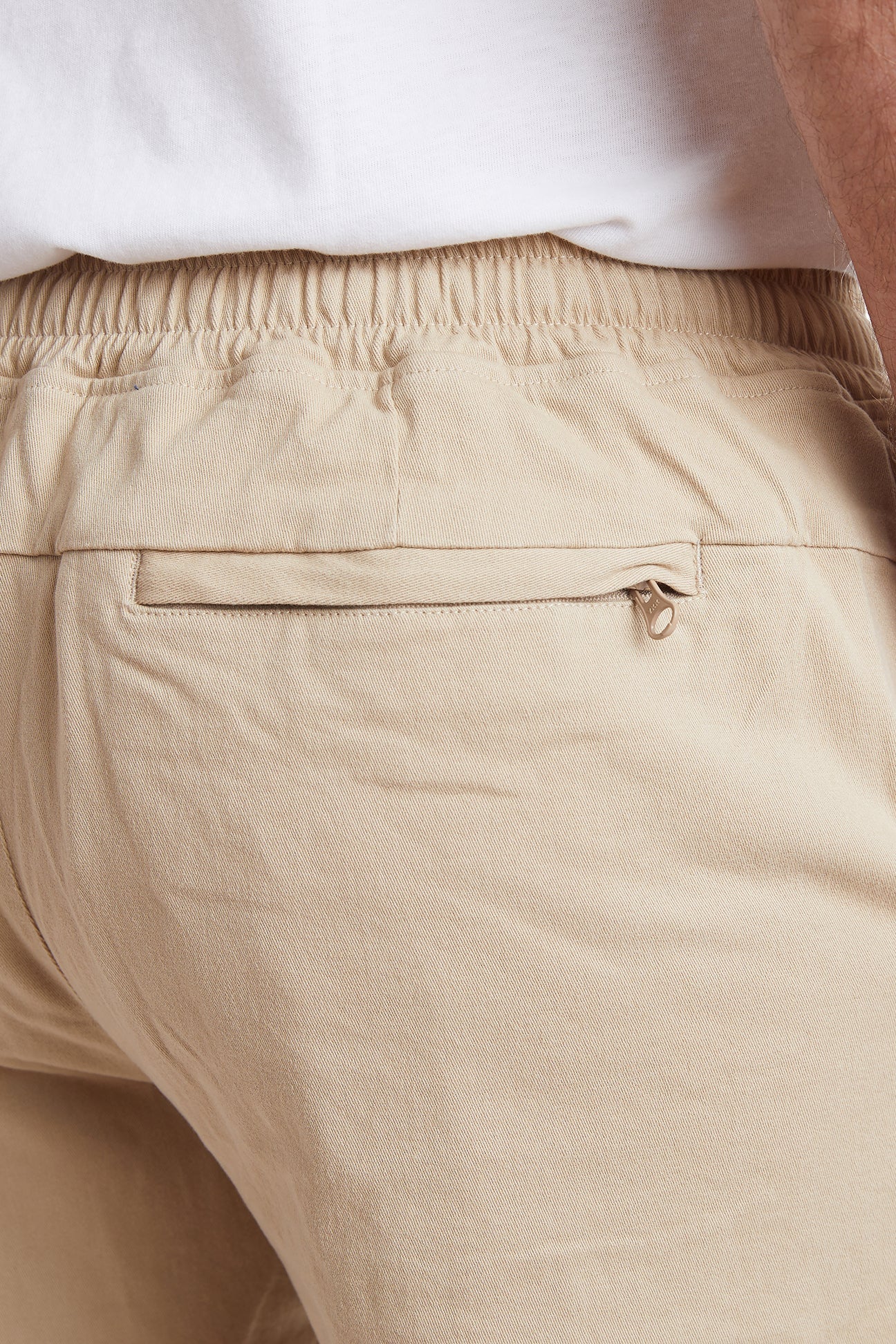 Stretch Twill Khaki Surf Shorts for Men - Comfortable & Durable Beachwear for Swimming, Surfing & Summer Activities