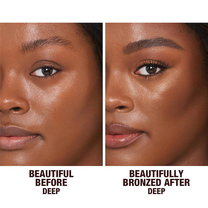 Charlotte Tilbury Beautiful Skin Sun Kissed Hyaluronic Acid Bronzing Cream - Illuminating Bronzer for a Sun-Kissed Glow, Hydrating Makeup for Face & Body, Perfect for Summer & Beach Vacations