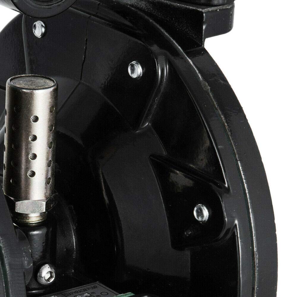 35GPM Air-Operated Double Diaphragm Pump - QBY4-25L Heavy Duty AODD Pump with 1