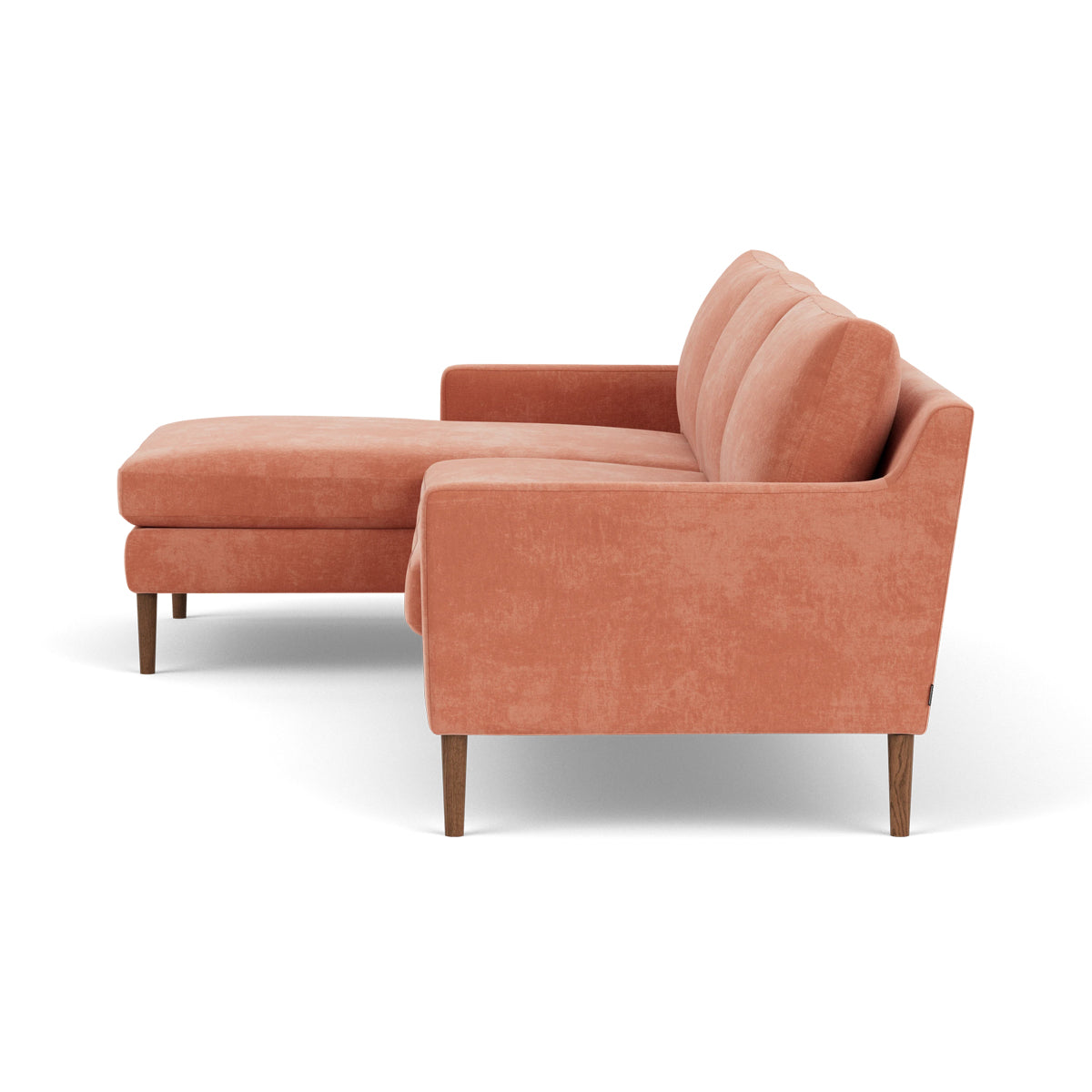 Astha Fabric Left Chaise Sofa - Modern L-Shaped Sectional Couch with Reversible Design for Living Room, Lounge & Home Theater Comfort