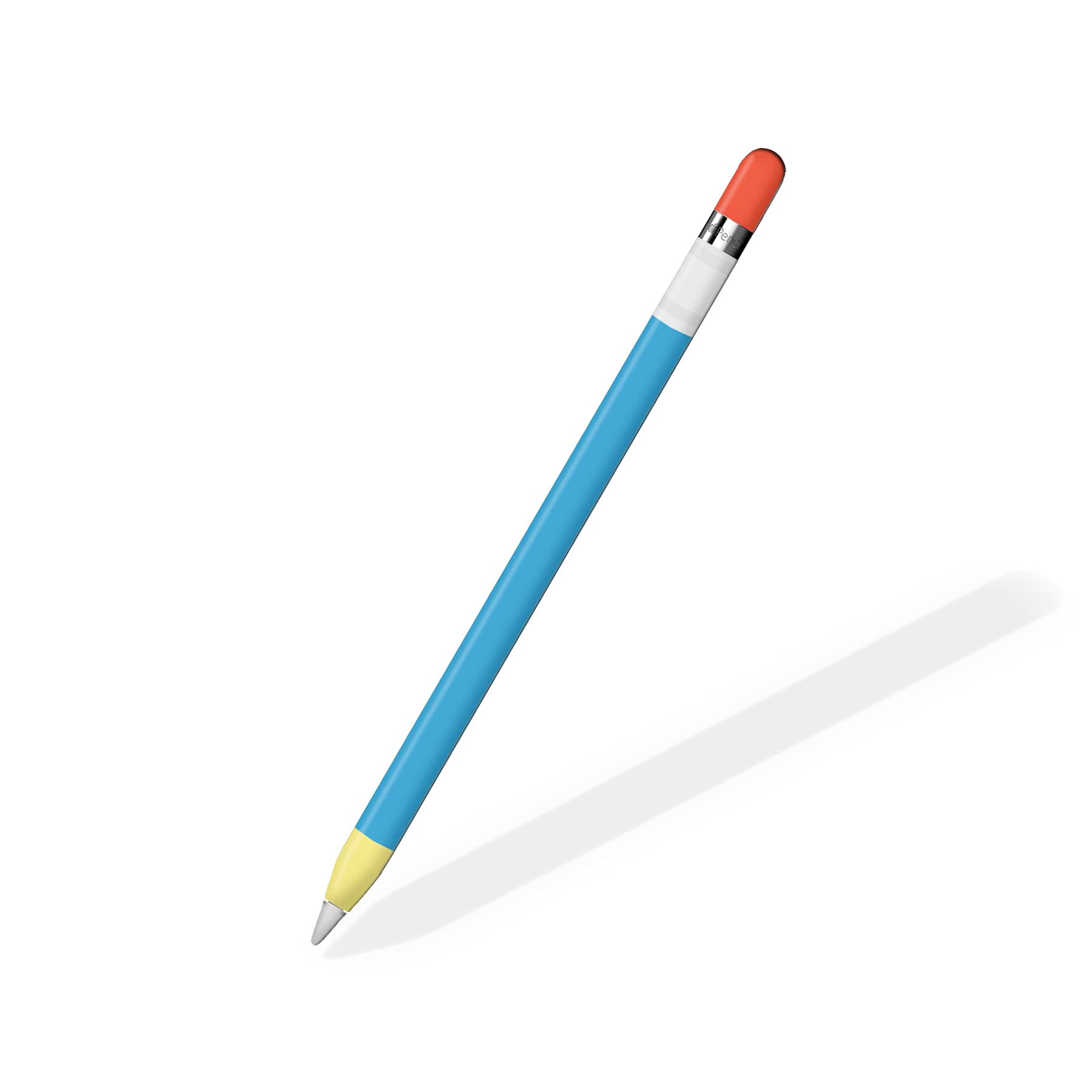 Vinyl Apple Pencil Skin Wrap for 1st Generation - 3M Sticker Compatible with School & Office Use, Protective Cover with Anti-Slip Grip for iPad Drawing & Note Taking