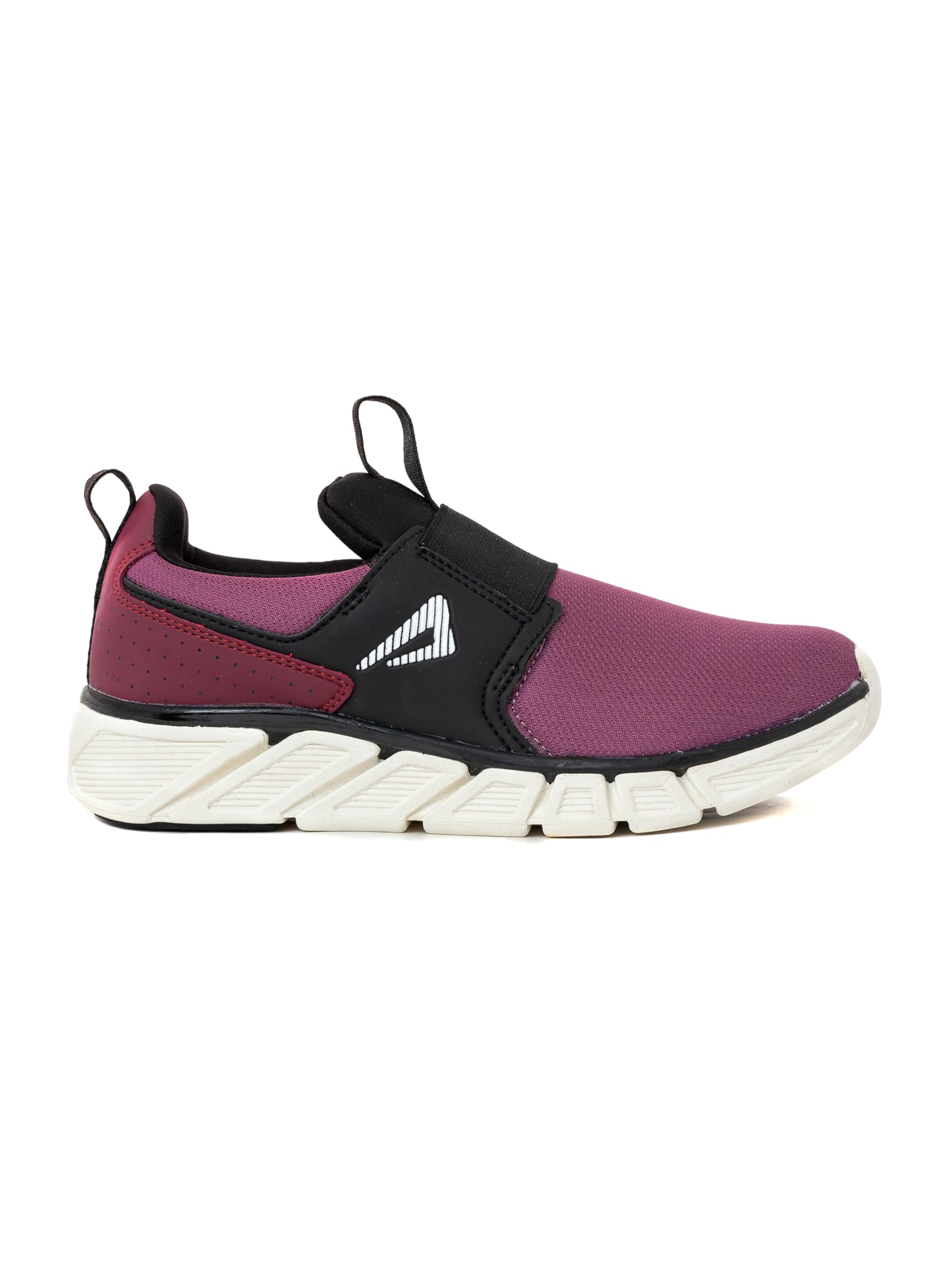 Impakto Finesse Red Walking Shoes for Women - Lightweight Comfortable Sneakers with Arch Support - Perfect for Walking, Jogging, and Daily Wear