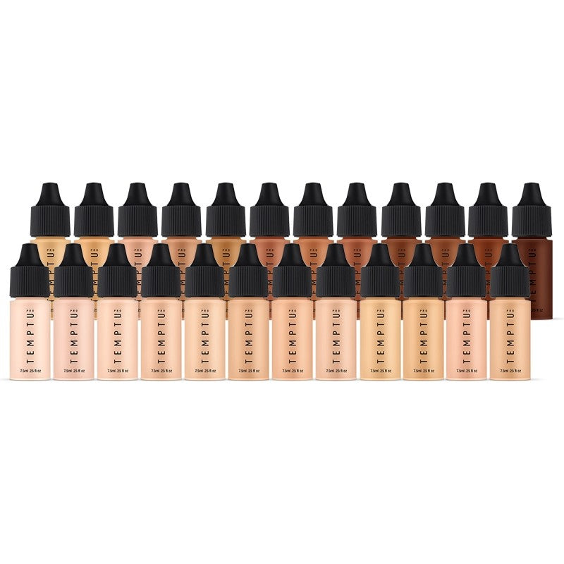 Temptu Perfect Canvas Hydra Lock Airbrush Foundation - 24 Pack (Pre-Order) | Long-Lasting Makeup for Professional Airbrush Application & Special Occasions