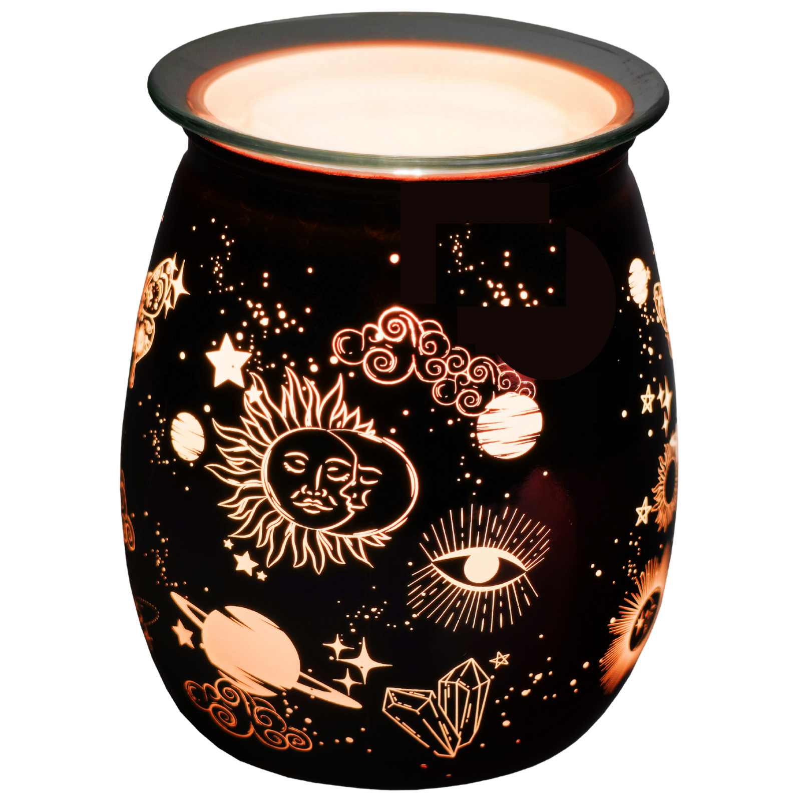 Cello Celestial Electric Wax Melt Warmer - Aromatherapy Diffuser with Copper Finish for Home, Office & Spa Relaxation