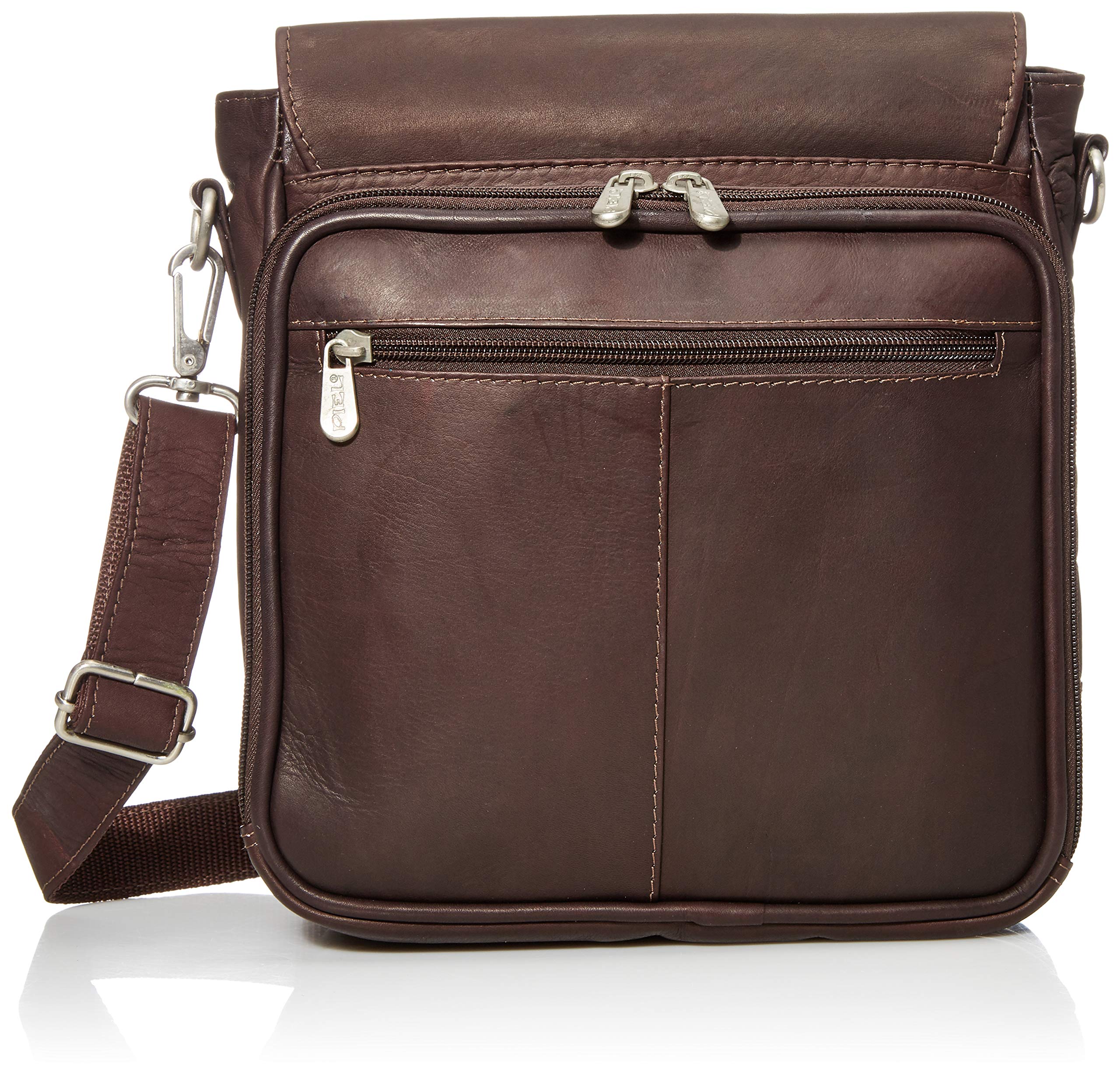 Premium Double Loop Tablet Carry-All Bag - Chocolate Brown - Universal Size for iPad, Kindle & 10-12 Inch Tablets - Perfect for Work, Travel & Daily Commute