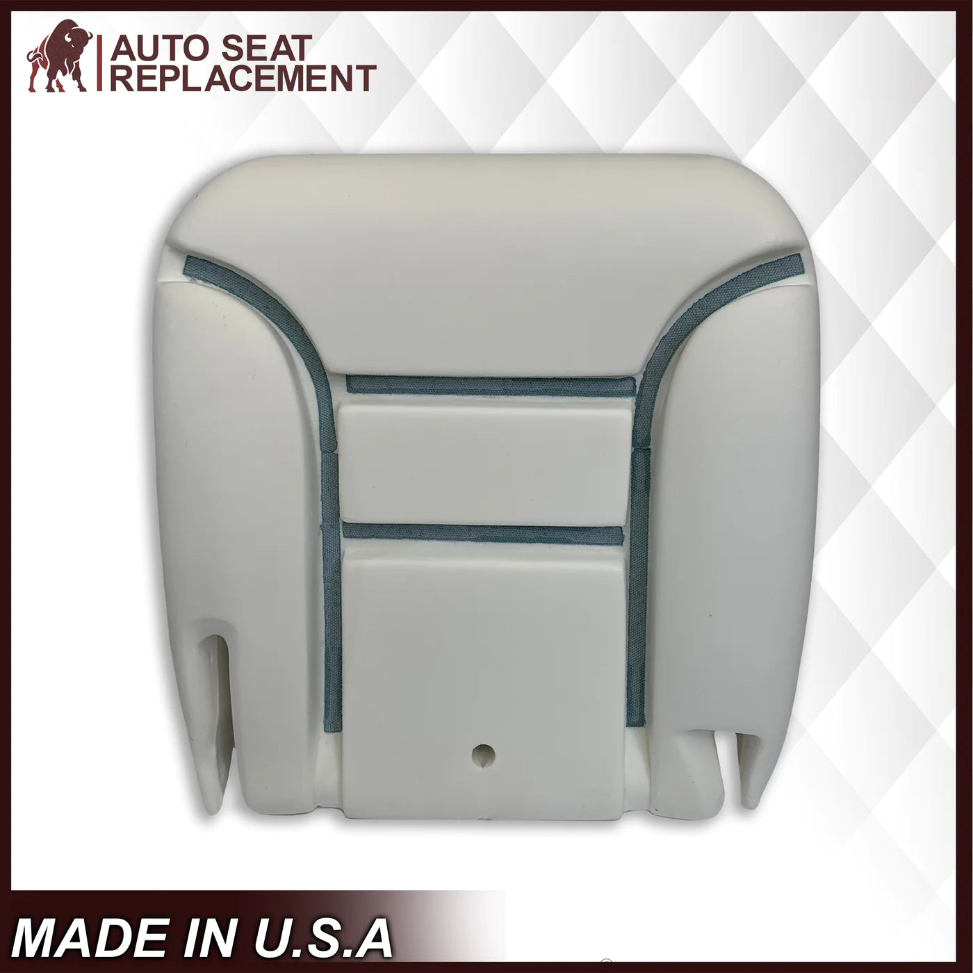 1995-1999 Chevy Tahoe Suburban Silverado Custom Fit Bottom Seat Cover - Gray Car Seat Protector for Comfort & Durability | Perfect for Road Trips, Camping & Daily Commute