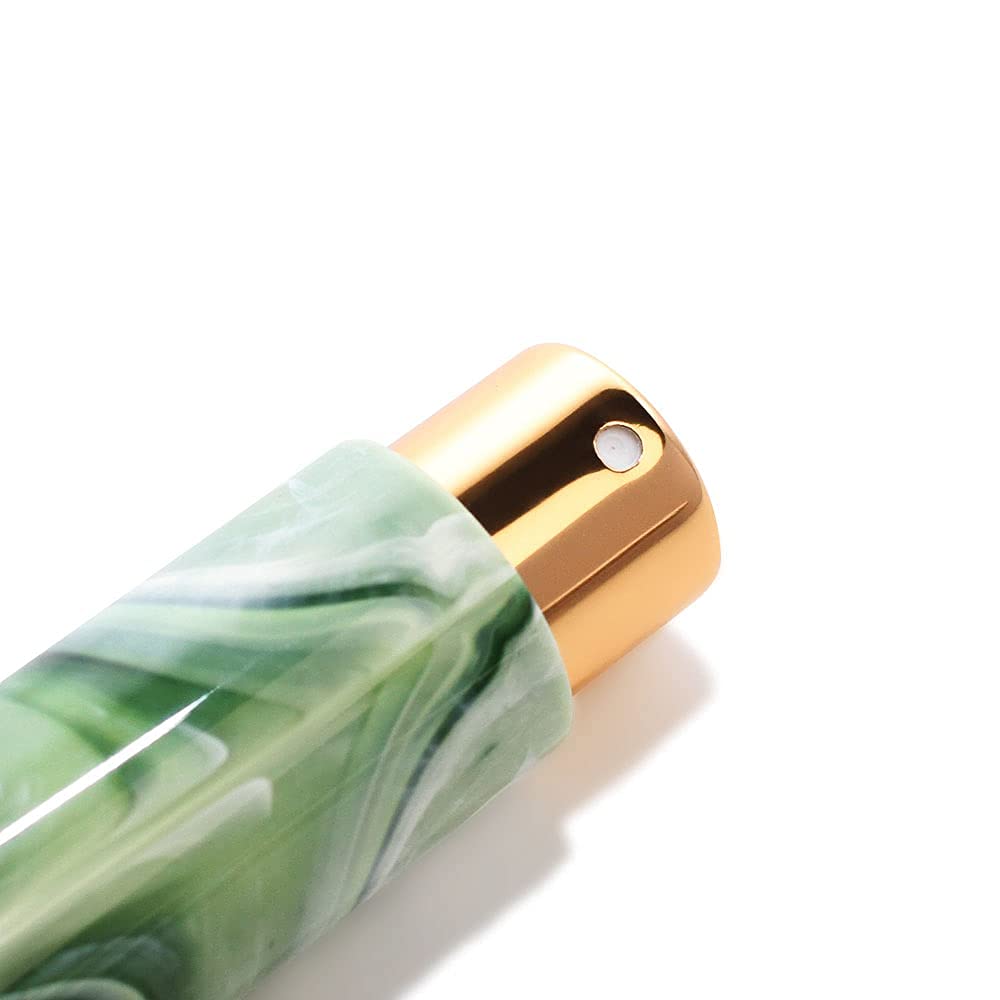 10ml Refillable Perfume Bottle - Portable Atomizer Spray Bottle for Travel, Empty Cologne Dispenser with Funnel - Mini Essential Oil Container for Women & Men - Perfect for Gym, Office, and Vacation Use