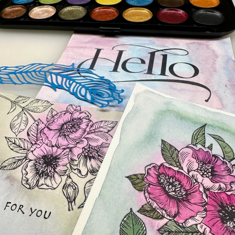 Niji Watercolor Paper Pad - Hot Press (NHP 5) - 100% Cotton, Acid-Free, 140lb/300gsm - Perfect for Watercolor Painting, Calligraphy & Mixed Media Art