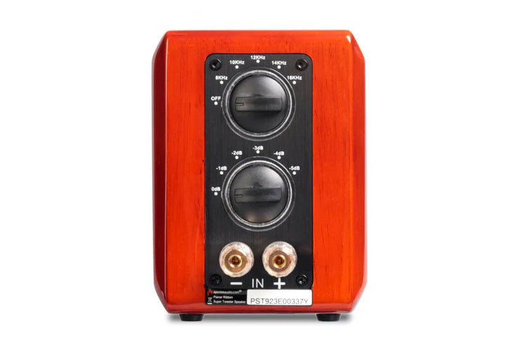Aperion Planar Magnetic Ribbon Super Tweeter Pair - High-End Audio Speaker for Home Theater & Studio (Gloss Cherry Finish) | Perfect for Audiophiles, Music Lovers & Professional Sound Systems