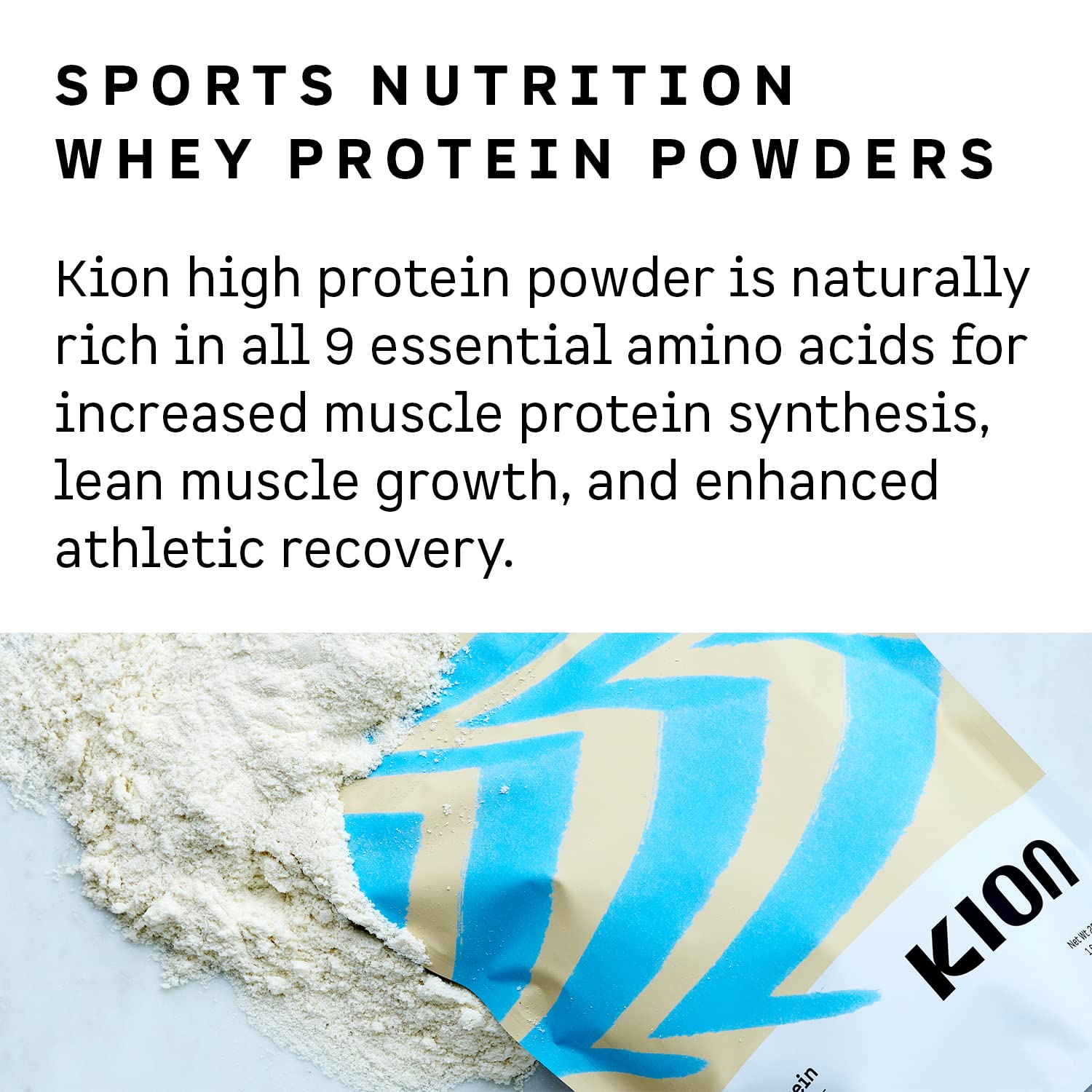 Kion Clean Protein Powder | Grass-Fed Whey Isolate | Rich Chocolate Flavor | 30 Servings | Post-Workout Recovery & Healthy Lifestyle Support