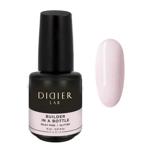 BIAB Milky Pink Glitter