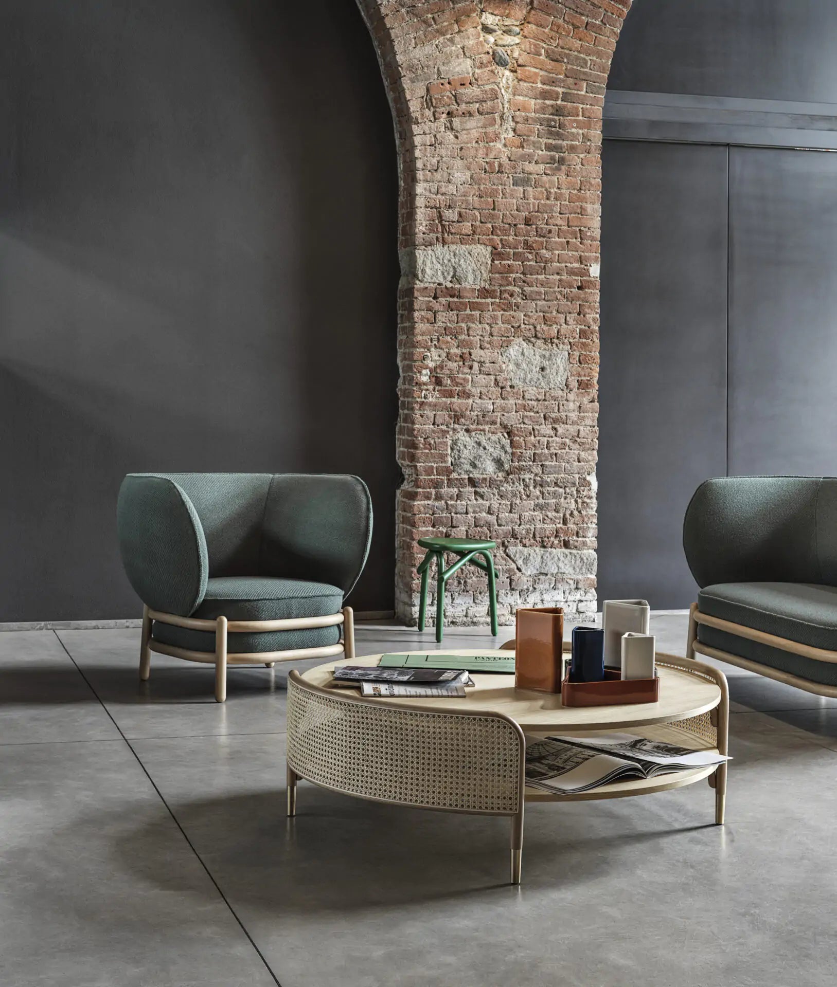 GTV Detour Coffee Table - Modern Living Room Furniture for Home & Office - Perfect for Relaxing, Entertaining & Stylish Decor