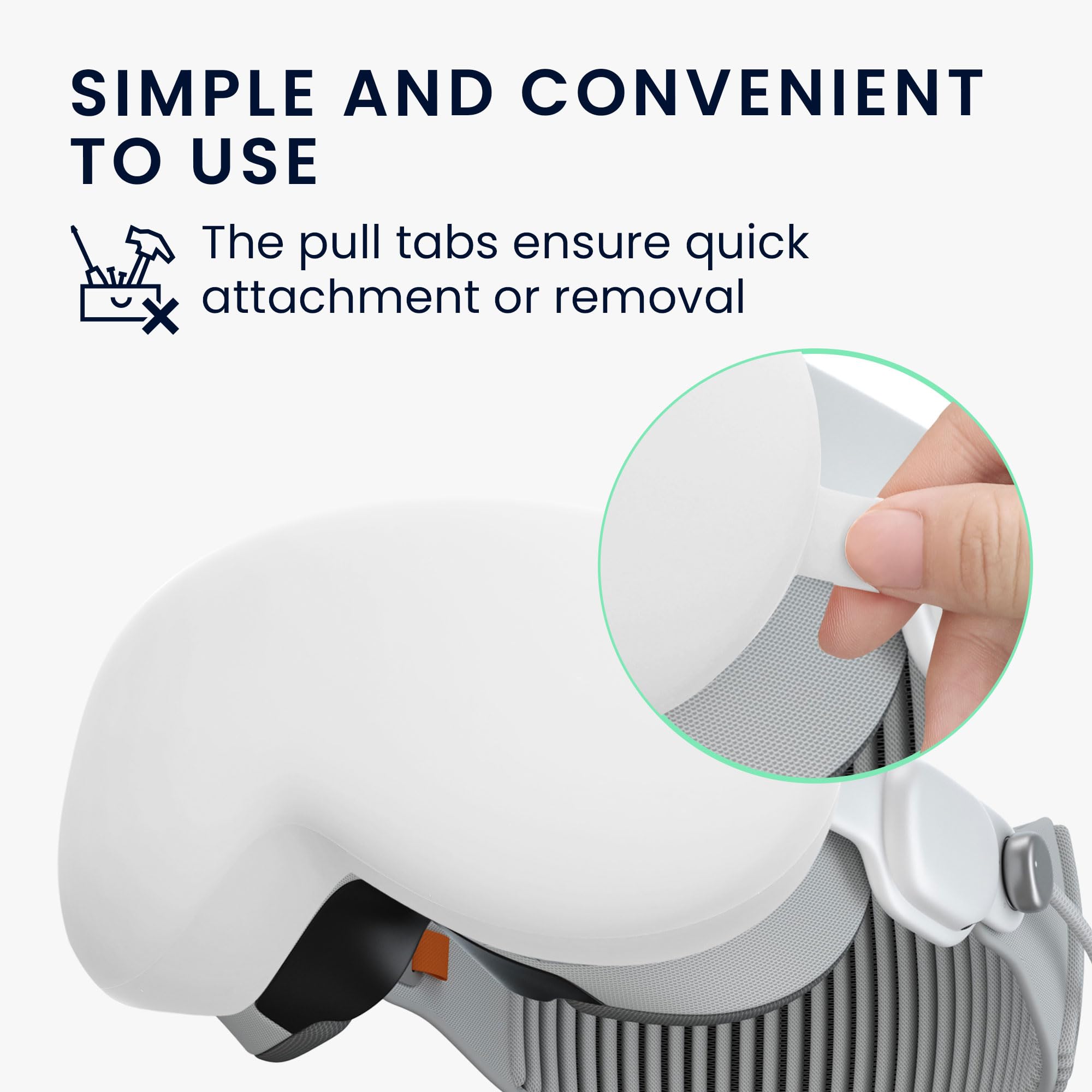 kwmobile Silicone Protective Cover Case for Apple Vision Pro VR Headset - Shockproof & Scratch-Resistant - White - Perfect for Travel, Gaming & VR Entertainment