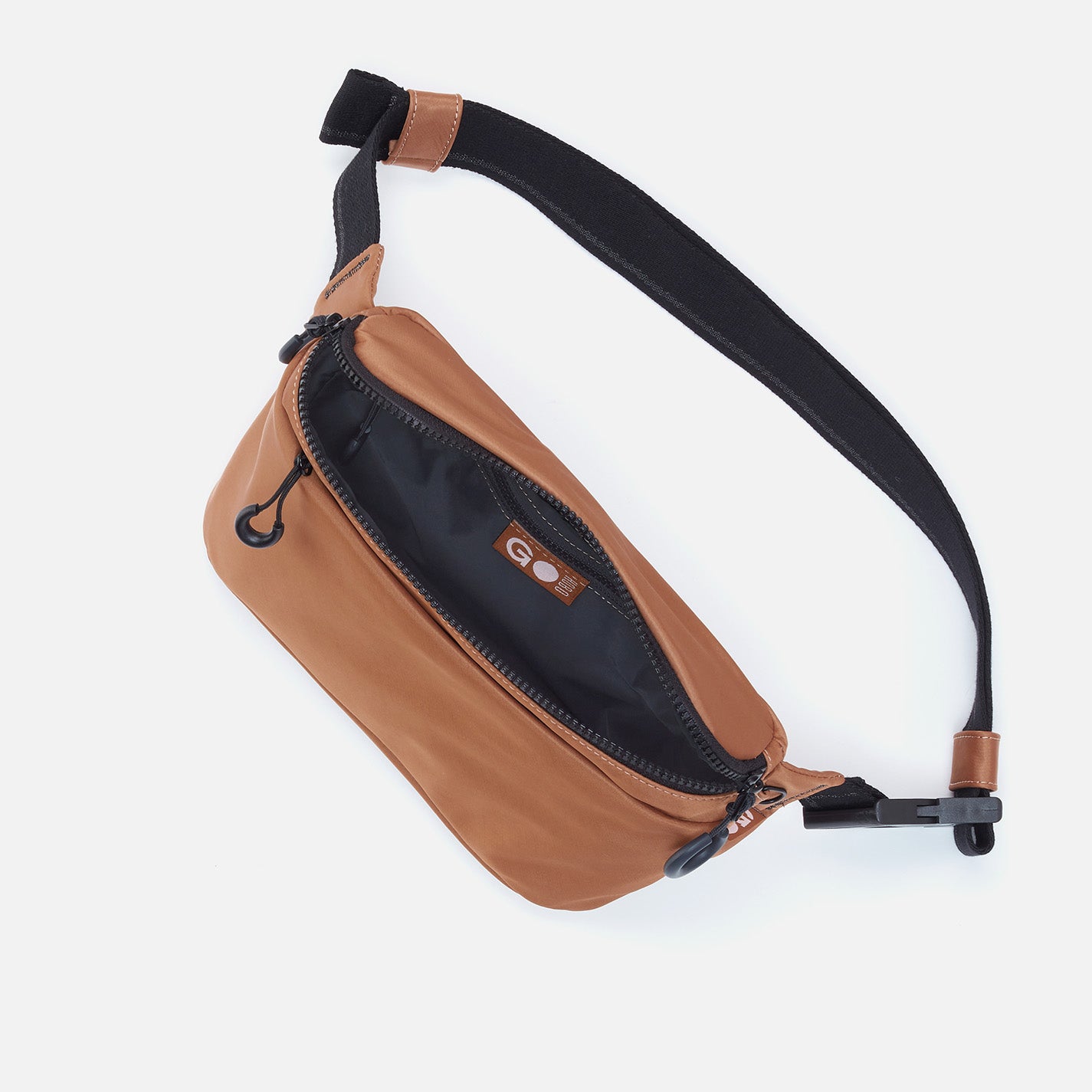 BE HOLD Belt Bag - Eco-Friendly Recycled Nylon Fanny Pack for Men & Women | Water-Resistant Waist Bag for Travel, Hiking, Running & Everyday Use | Dune Color