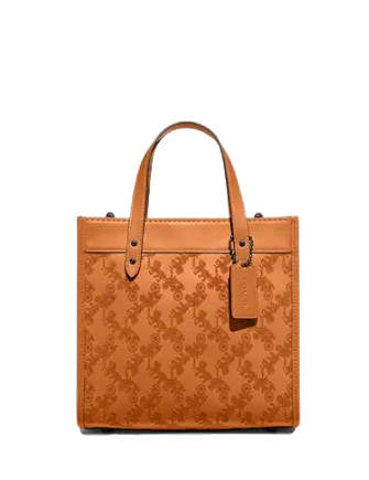Coach Field Tote 22 With Horse And Carriage Print - Stylish Leather Shoulder Bag for Women | Perfect for Work, Travel & Everyday Use