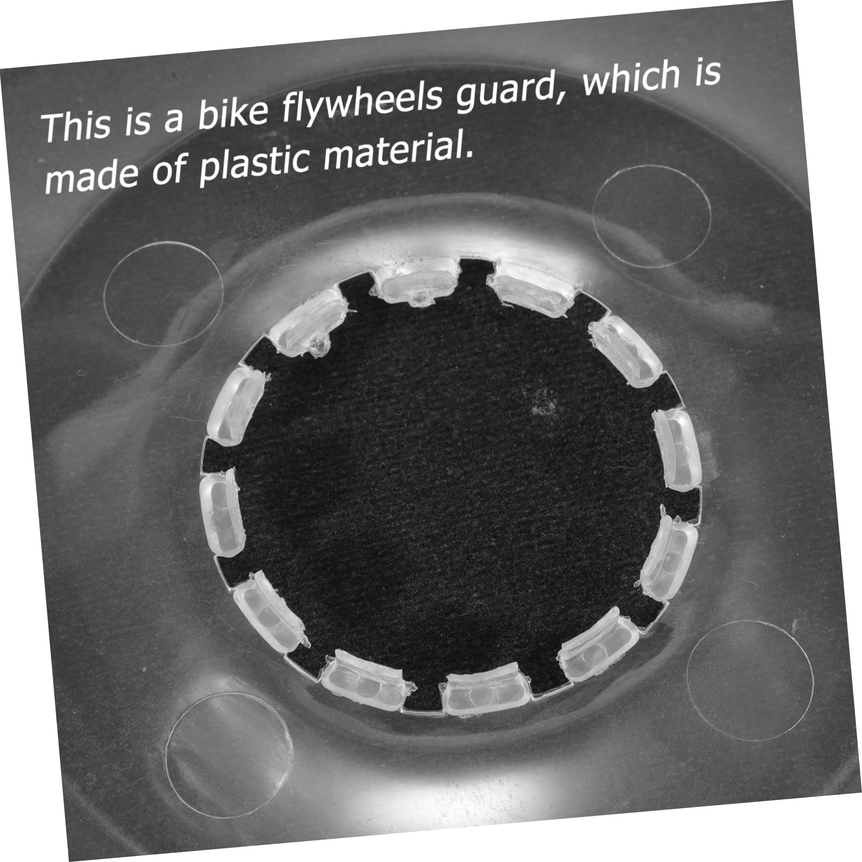 BESPORTBLE 5-Piece Bike Spoke Protector Set - Durable Plastic Wheel Guards for Folding Bikes, Freewheels & Wagon Bikes - Protects Flywheels, Hubs & Chains - Ideal for Commuting, Mountain Biking & Family Cycling