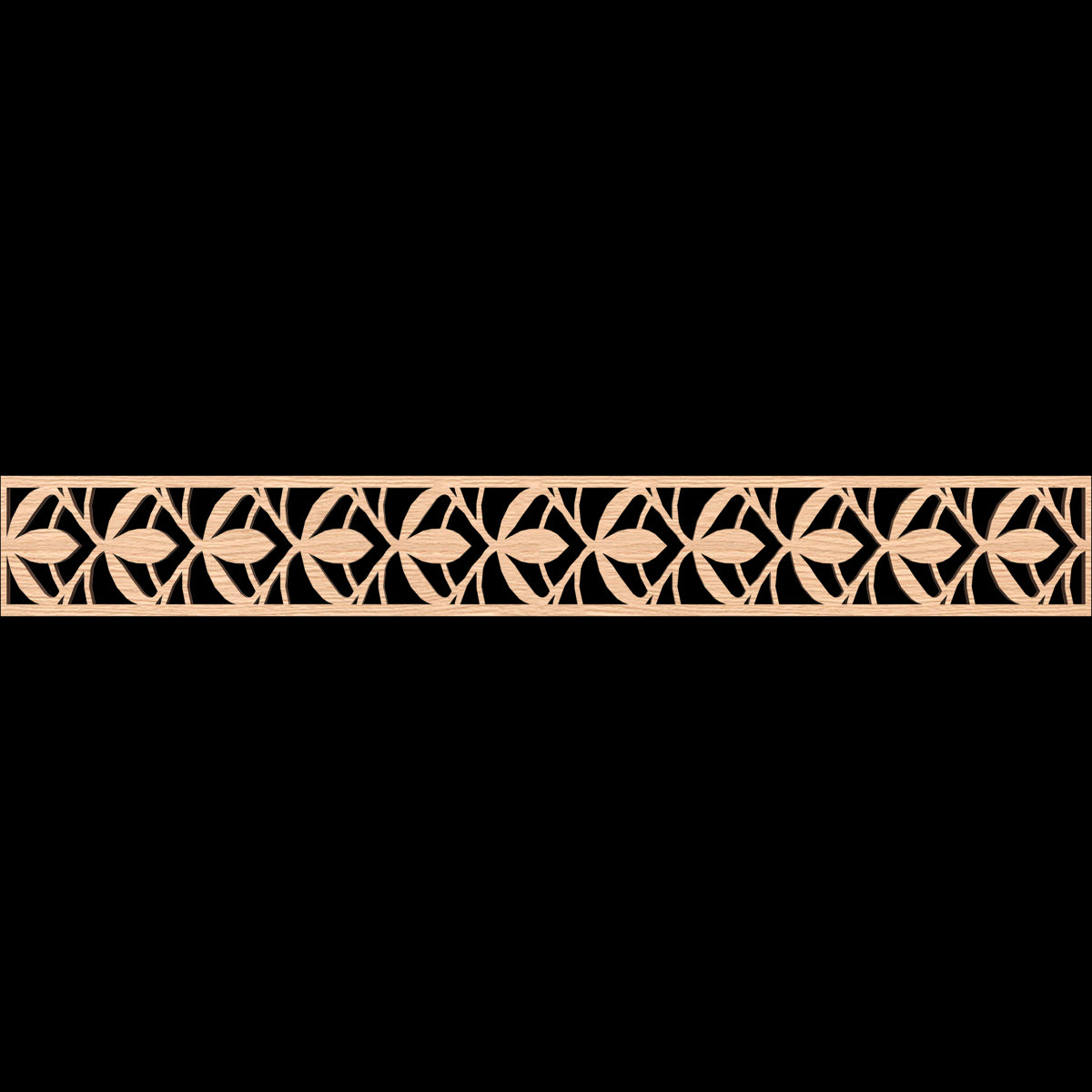 Salem Fretwork Moulding - Decorative Wood Trim for Home Interior & Furniture | Perfect for DIY Crafts, Wall Paneling, and Cabinet Accents