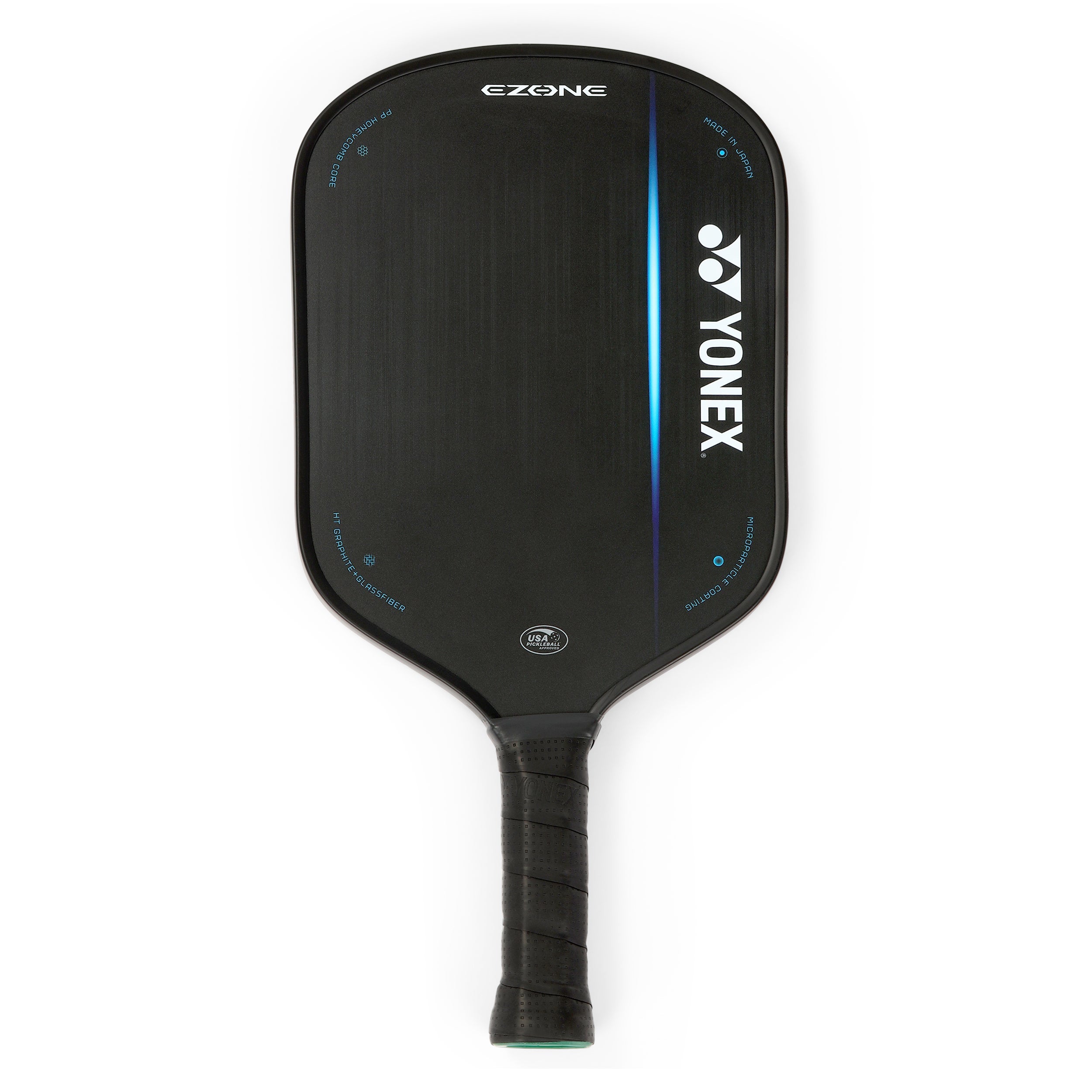 Yonex Ezone Midweight Pickleball Paddle - Carbon Fiber Face with Shock Absorbing Grip - Perfect for Competitive Play & Recreational Games (Black)