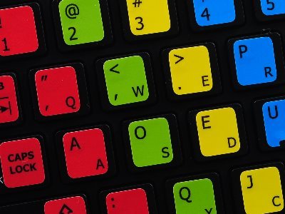 Dvorak Keyboard Stickers - Learn Faster for Typing & Coding
