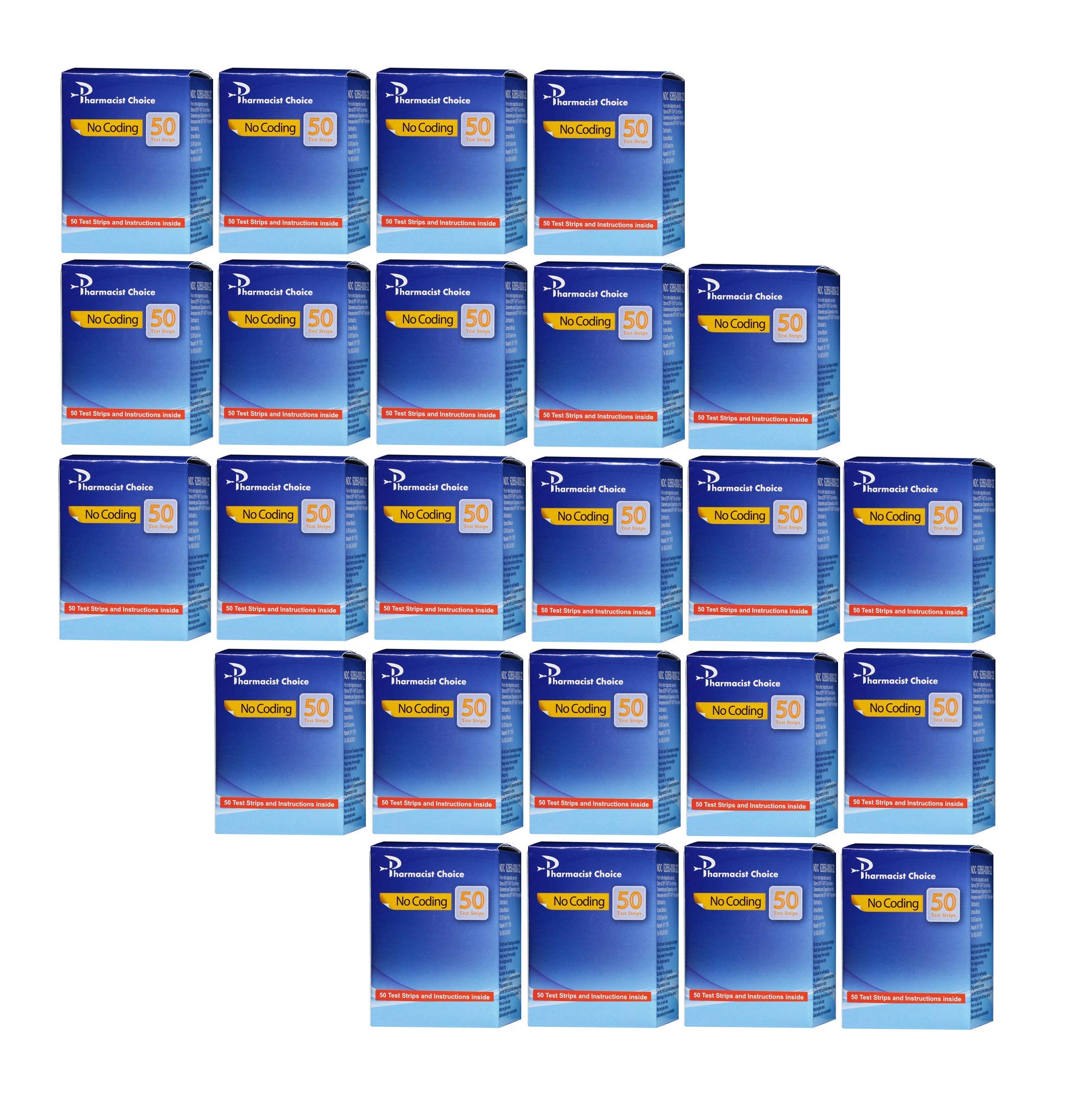 Clever Choice Pharmacist Choice Voice 1200 Blood Glucose Test Strips | Accurate Diabetes Monitoring Kit | Home & Travel Use