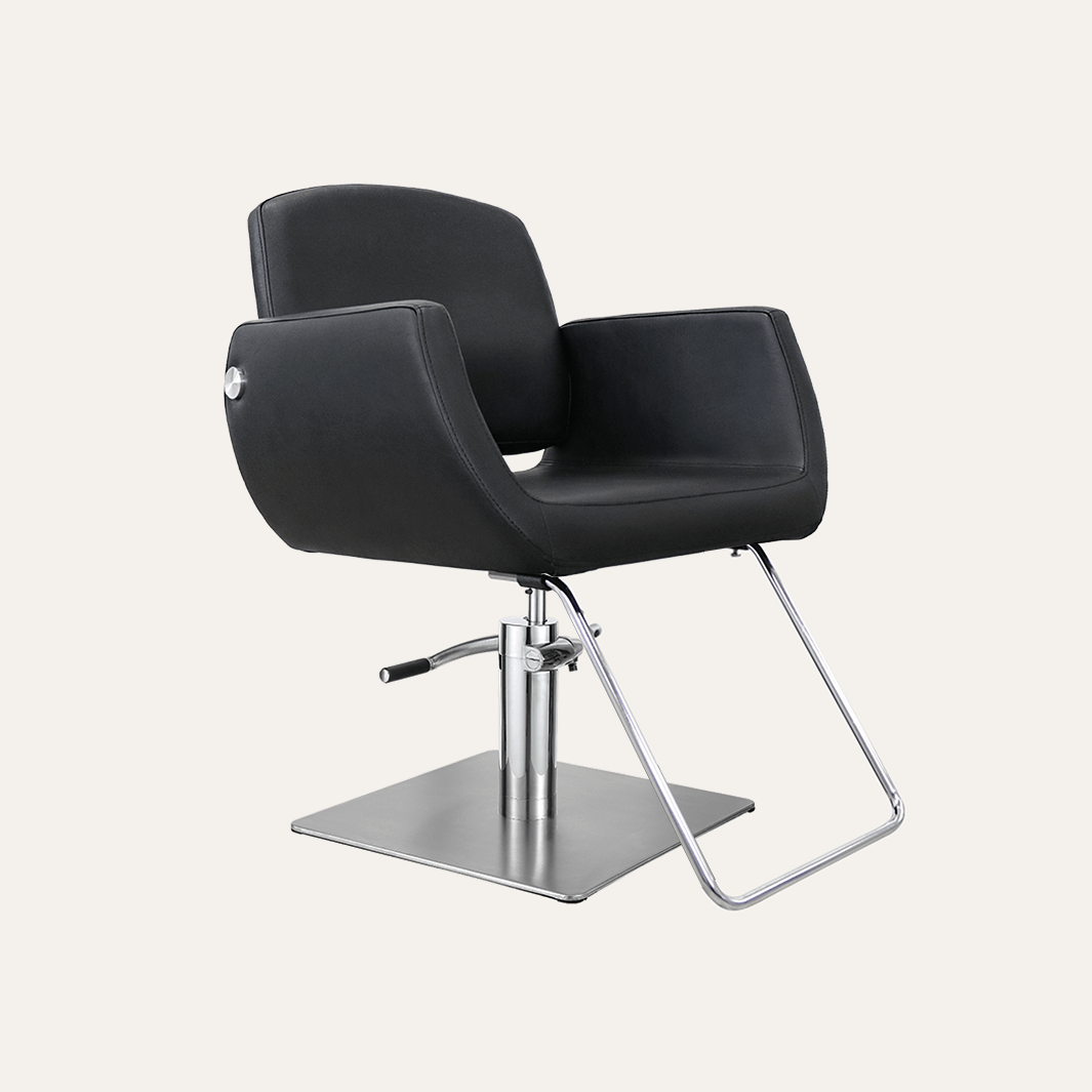 Professional Denver Salon Chair for Hair Styling & Barbering - Heavy Duty Hydraulic Beauty Salon Chair with Adjustable Height & Swivel Base - Perfect for Hair Salons, Barber Shops & Home Use